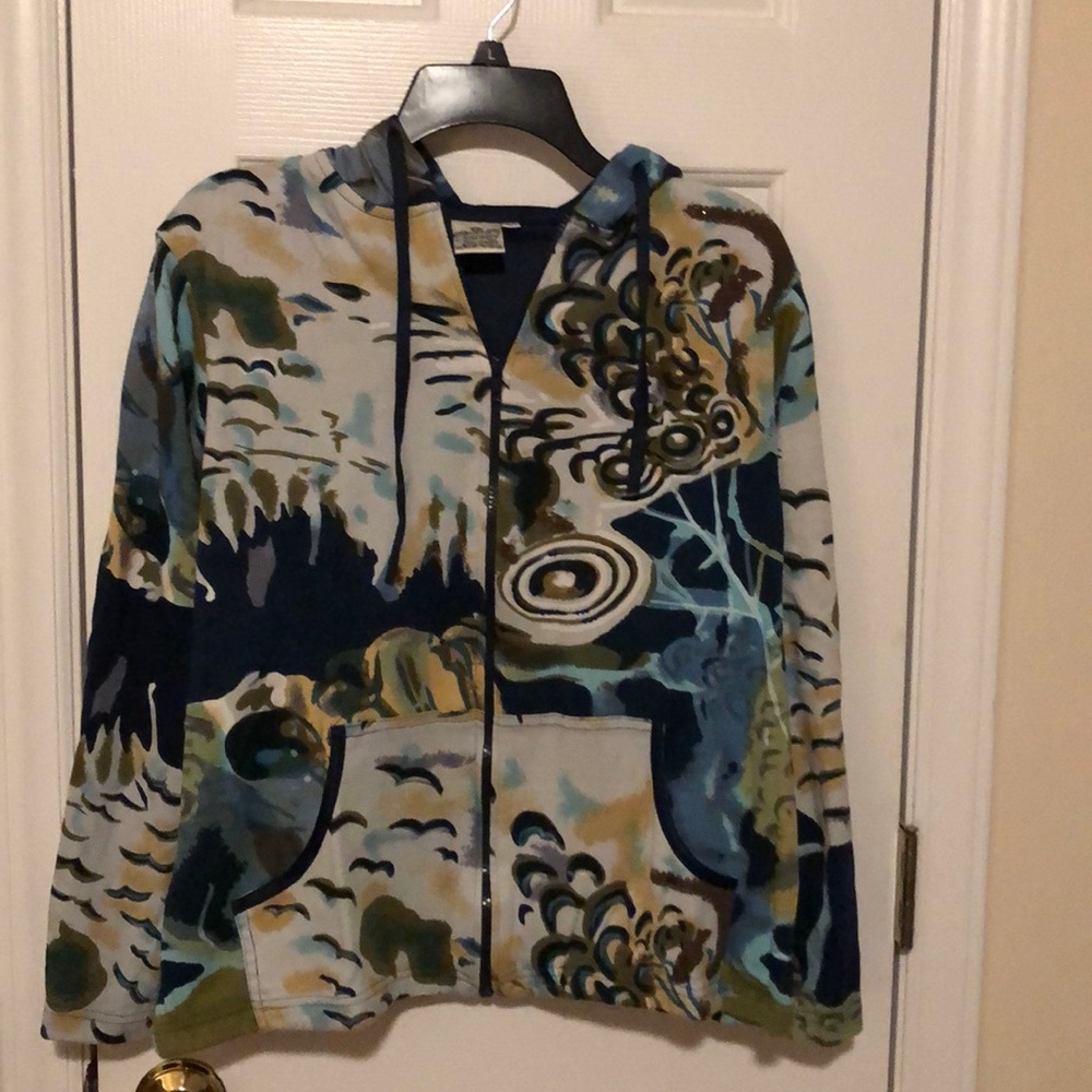 Abstract jacket